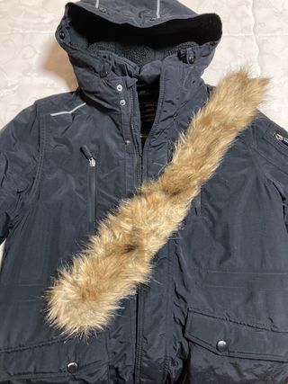 Abrigo negro para chico