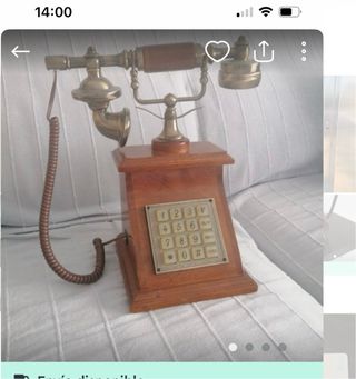 Teléfono vintage.