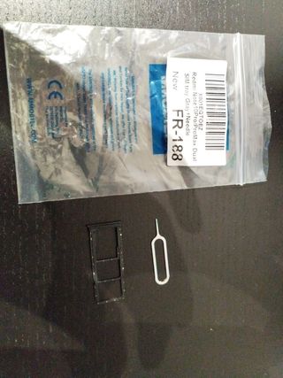 Ranura doble sim + sd Redmi Note