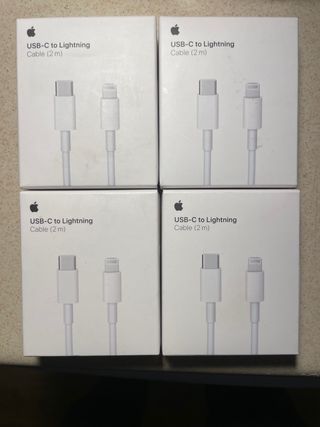 cables lighning Apple USBC 2m