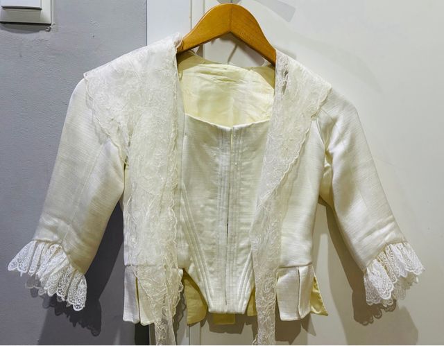 Corpiño seda de fallera niña 9-12 años