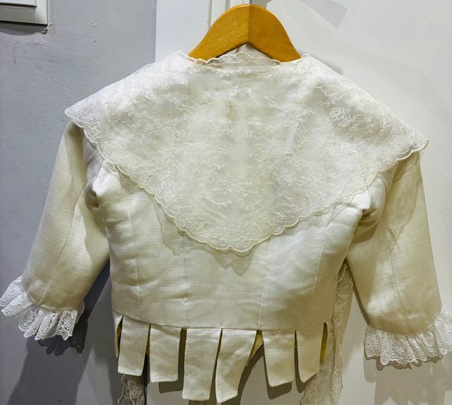 Corpiño seda de fallera niña 9-12 años