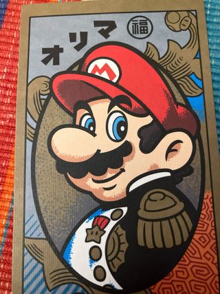 Super Mario Postales Japan