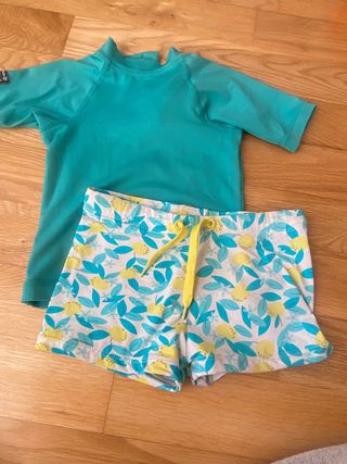 bañador con proteccion solar 50 talla 12