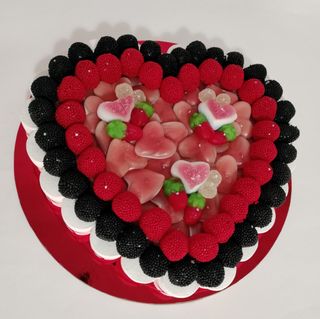 Tarta corazón San Valentín