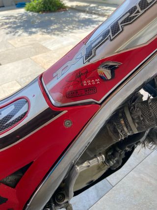 Moto trial gasgas se cambia