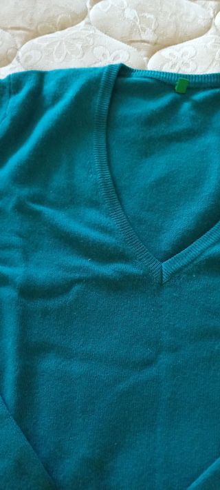 Pullover pura lã Benetton L