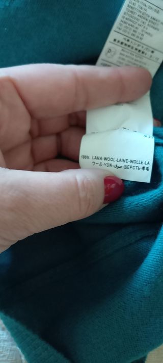 Pullover pura lã Benetton L