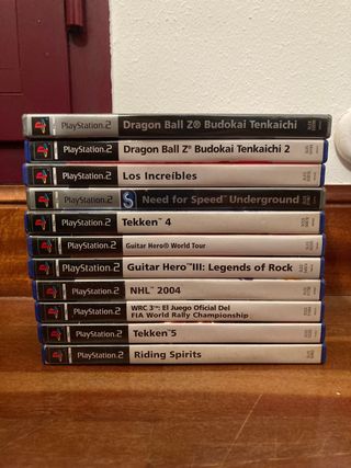 Play Station 2 + 11 juegos + Volante.