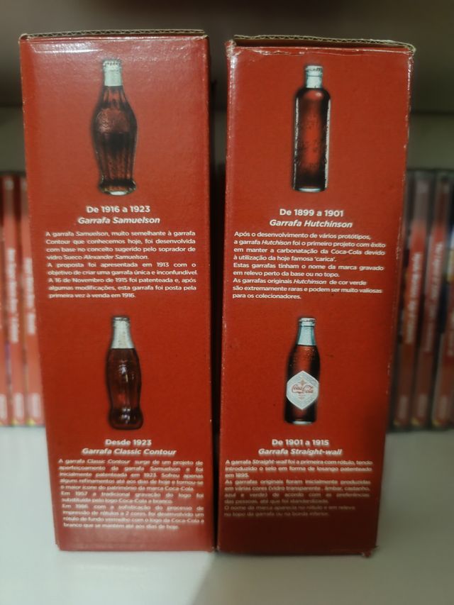 Garrafas de Coleção da Coca-Cola