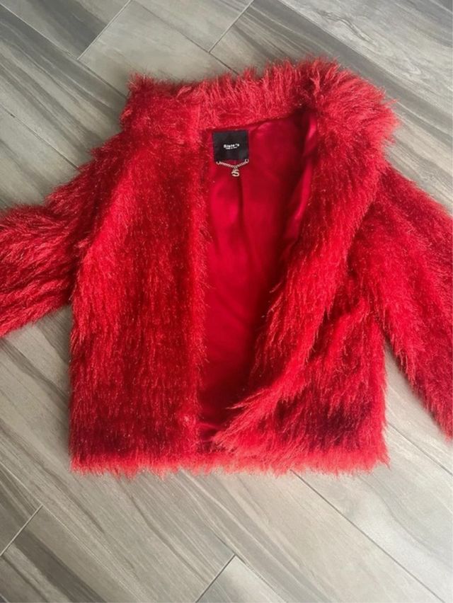 Eco pelliccia rossa Siste’s taglia S