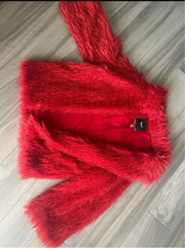 Eco pelliccia rossa Siste’s taglia S