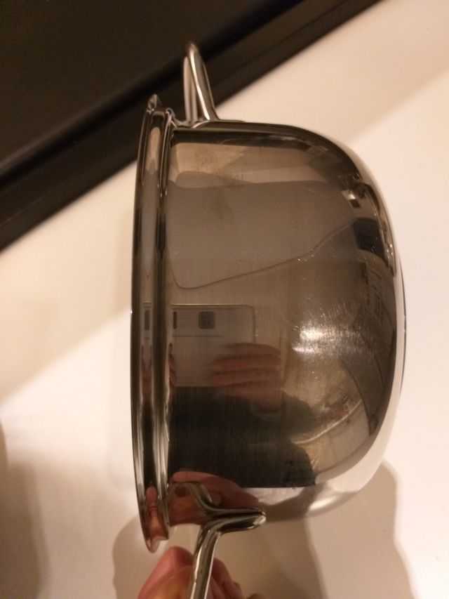 Pentola acciaio inox diam. 22