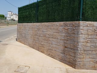 FACHADAS Y MUROS HORMIGÓN IMPRESO 