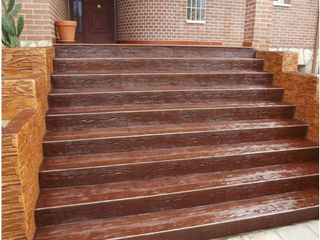 HORMIGÓN IMPRESO DECORATIVO ESCALERAS