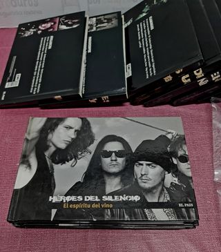 Heroes del Silencio y Bunbury - 15 CDS + Libros