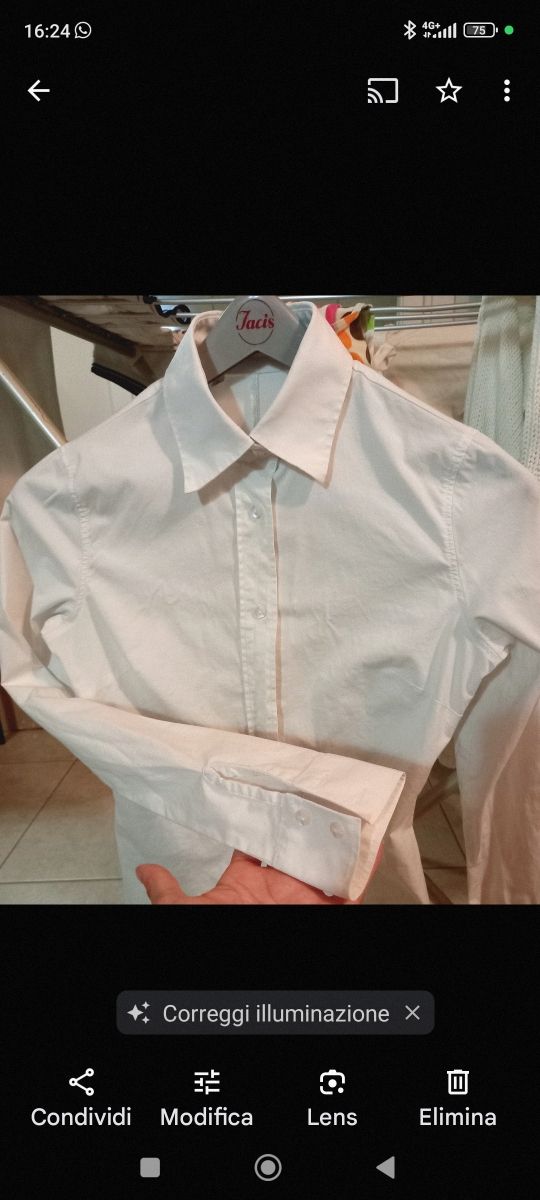 Camicia bianca classica