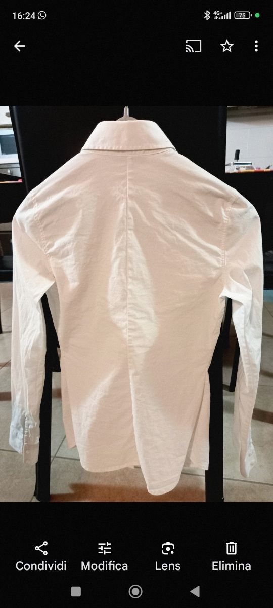 Camicia bianca classica