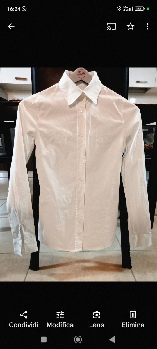 Camicia bianca classica