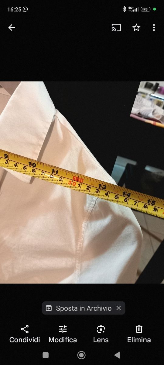 Camicia bianca classica