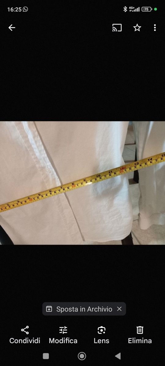 Camicia bianca classica