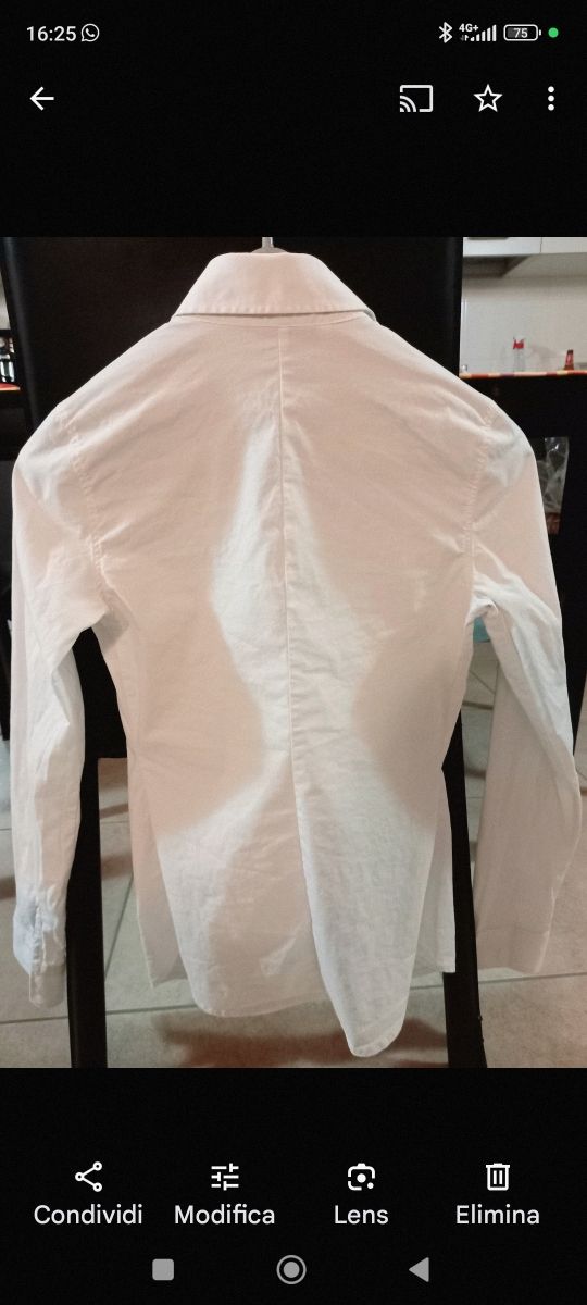 Camicia bianca classica