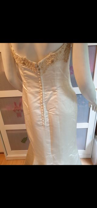 Vestido de novia con encaje Gele novias talla 44