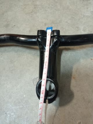 Manillar y potencia mtb