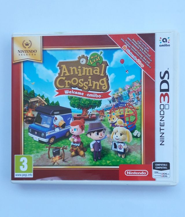 Animal crossing welcome amiibo (sólo caja)