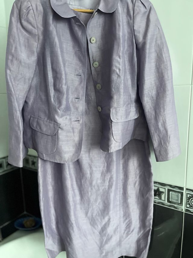 vestido con chaqueta purificacion garcia