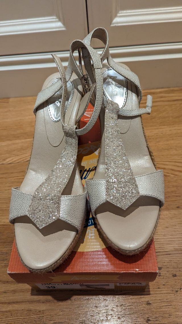 Alpargatas para novia 39