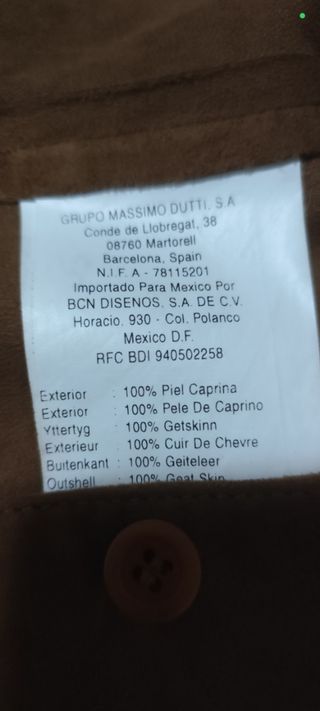 Camisa ante Massimo dutti