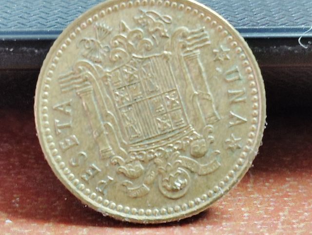 Moneda 1 peseta franco 1966