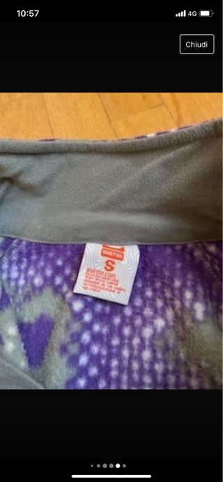fleece/pile per snowboard Burton gleece profile