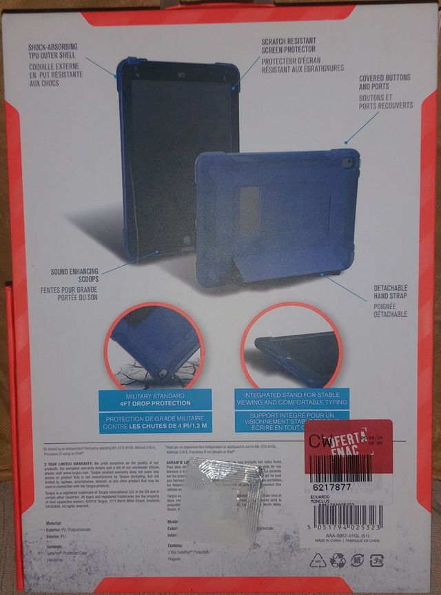 Funda Targus Ipad 9.7 2017/2018, Pro 9.7, Air 2