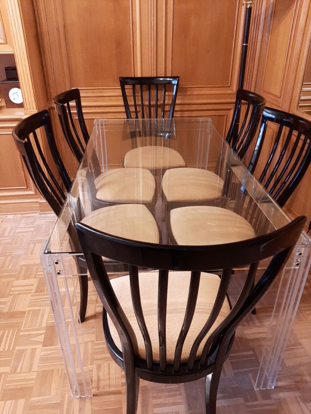 Sillas salón lacadas