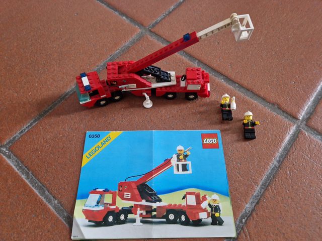 Lego Autopompa Pompieri 6358