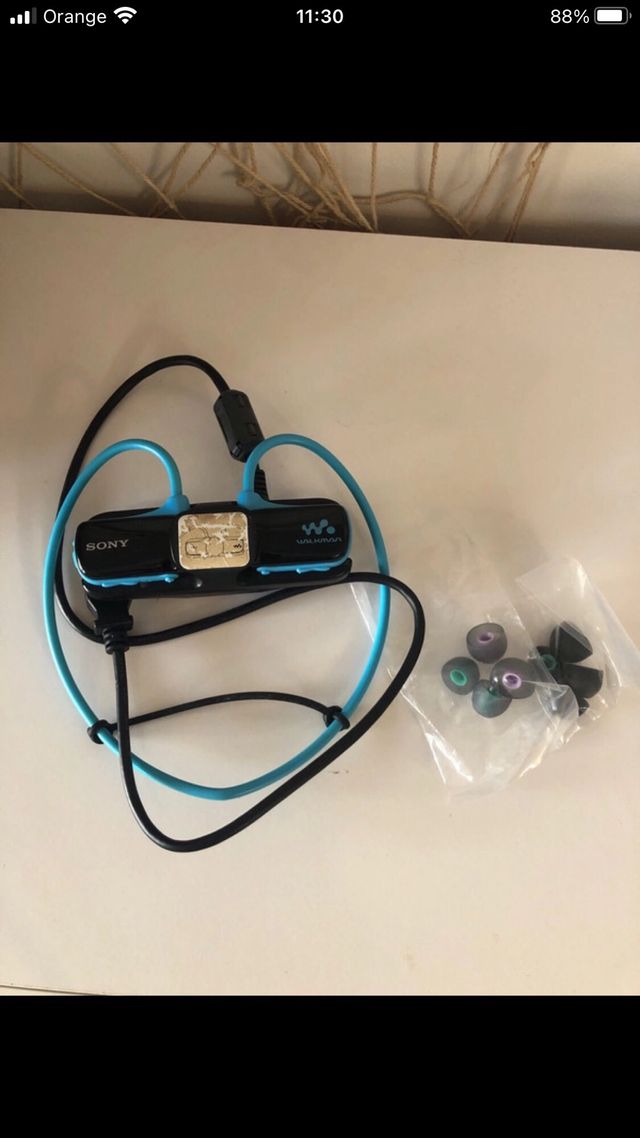 Lettore di cuffie da nuoto impermeabile Sony