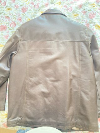 chaqueton de cuero hombre