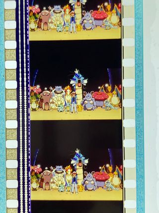 Pelicula Pokemon tira 35mm ÚNICO