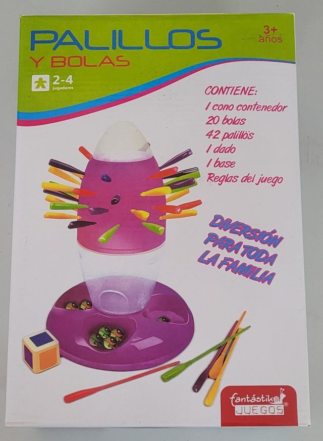 Juego de mesa Palillos y bolas