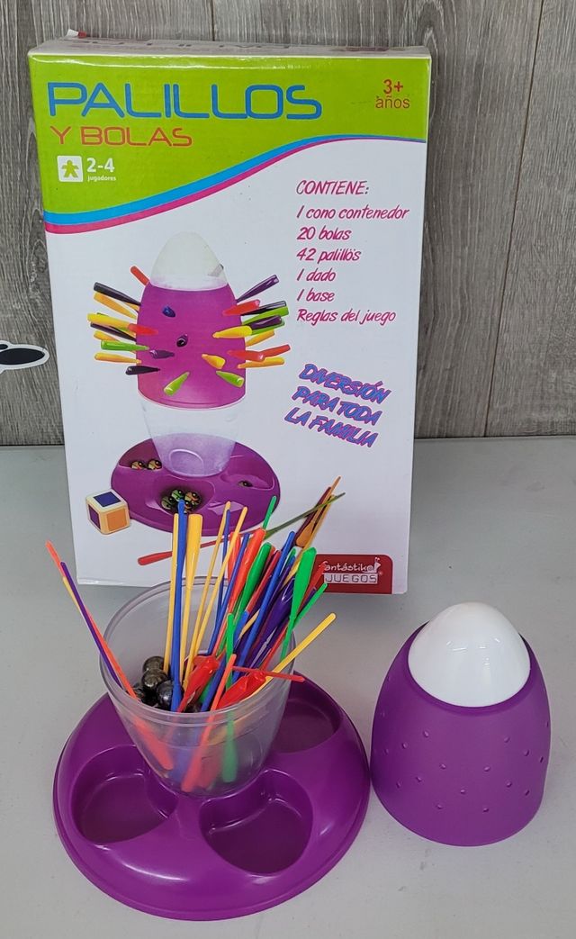 Juego de mesa Palillos y bolas