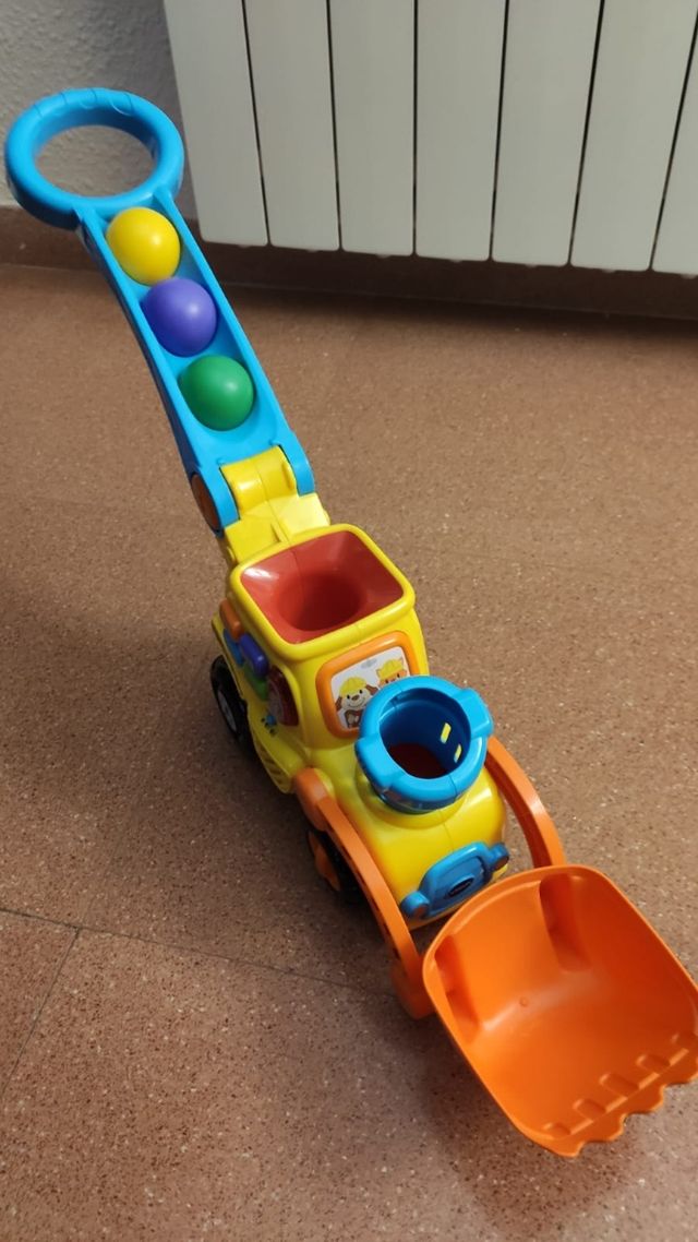 Juguete interactivo excavabola vtech.