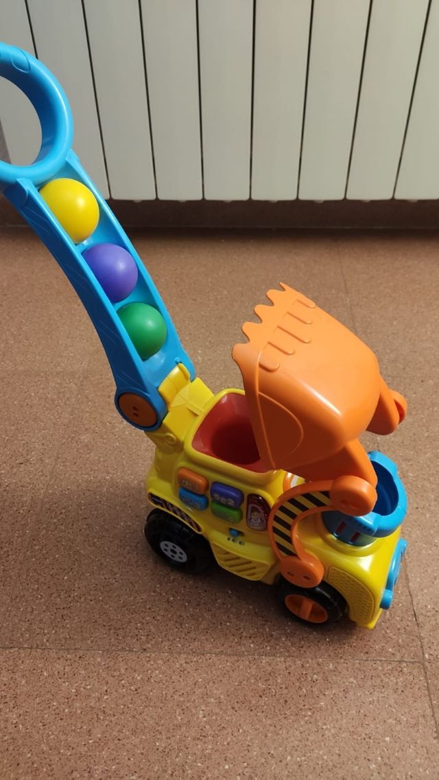 Juguete interactivo excavabola vtech.