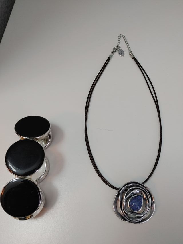 COLGANTE - COLLAR - TROPIC ART + REGALO