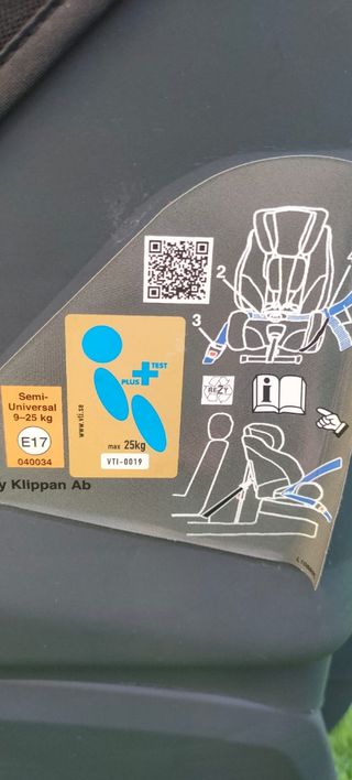 Silla coche klippan