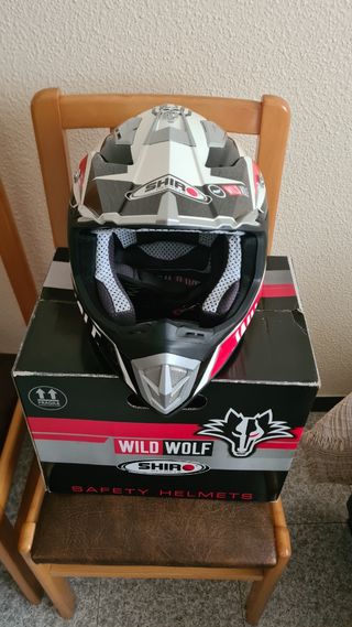 CASCO SHIRO WILD WOLF