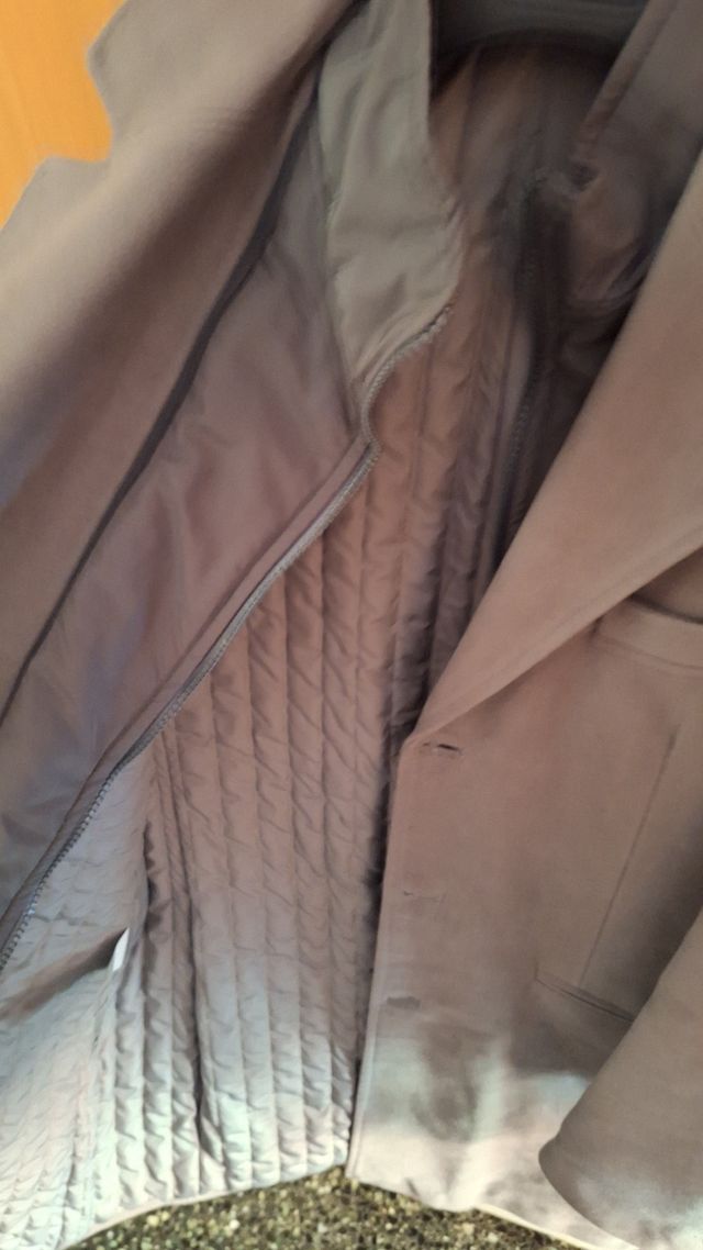 Cappotto uomo in camoscio