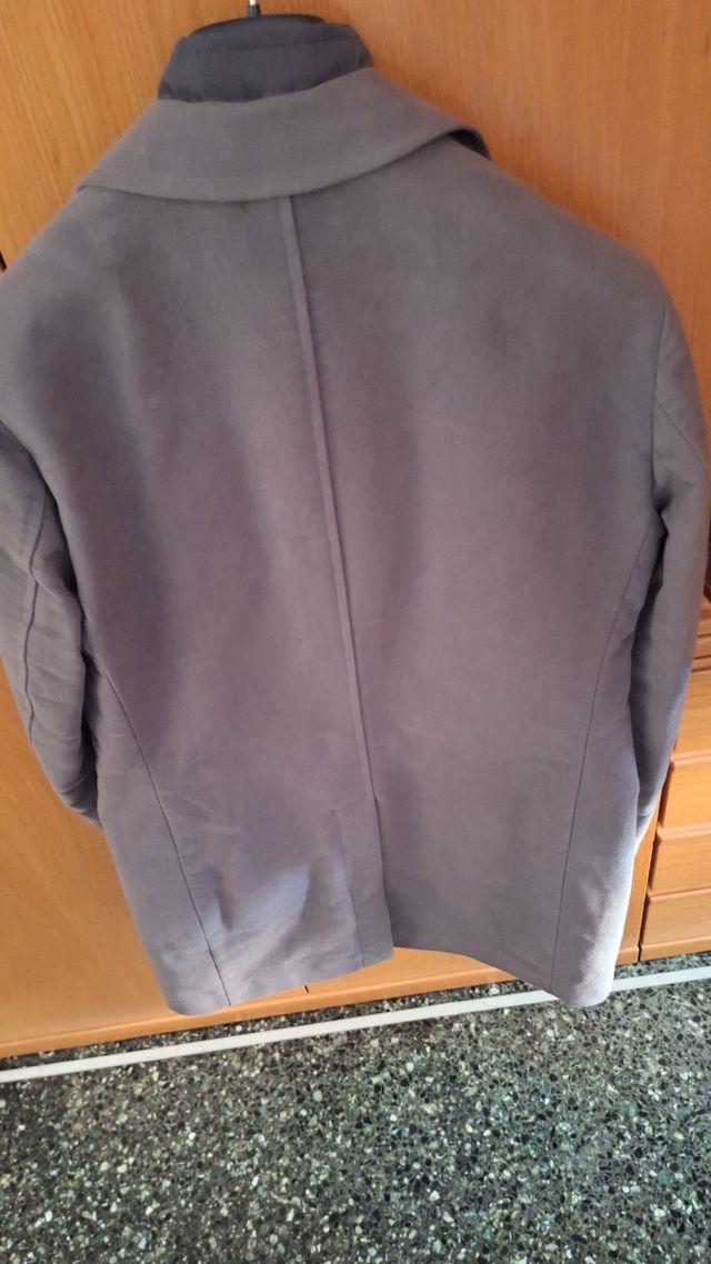 Cappotto uomo in camoscio