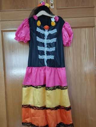 Disfraz Catrina esqueleto Halloween 
